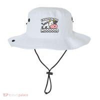 Cow Pun Not In The Mood Calf & Cattle Bucket Hat thumb 0