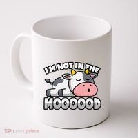 Cow Pun Not In The Mood Calf & Cattle Coffee Mug thumb 0