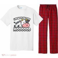 Cow Pun Not In The Mood Calf & Cattle Pajama Set thumb 0