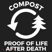 Compost Proof Of Life After Death Composting Gift Women's Sweatshirt thumb 2