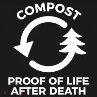 Compost Proof Of Life After Death Composting Gift Women's Hoodie thumb 2