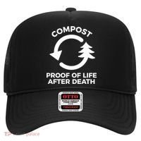 Compost Proof Of Life After Death Composting Gift Hat thumb 0