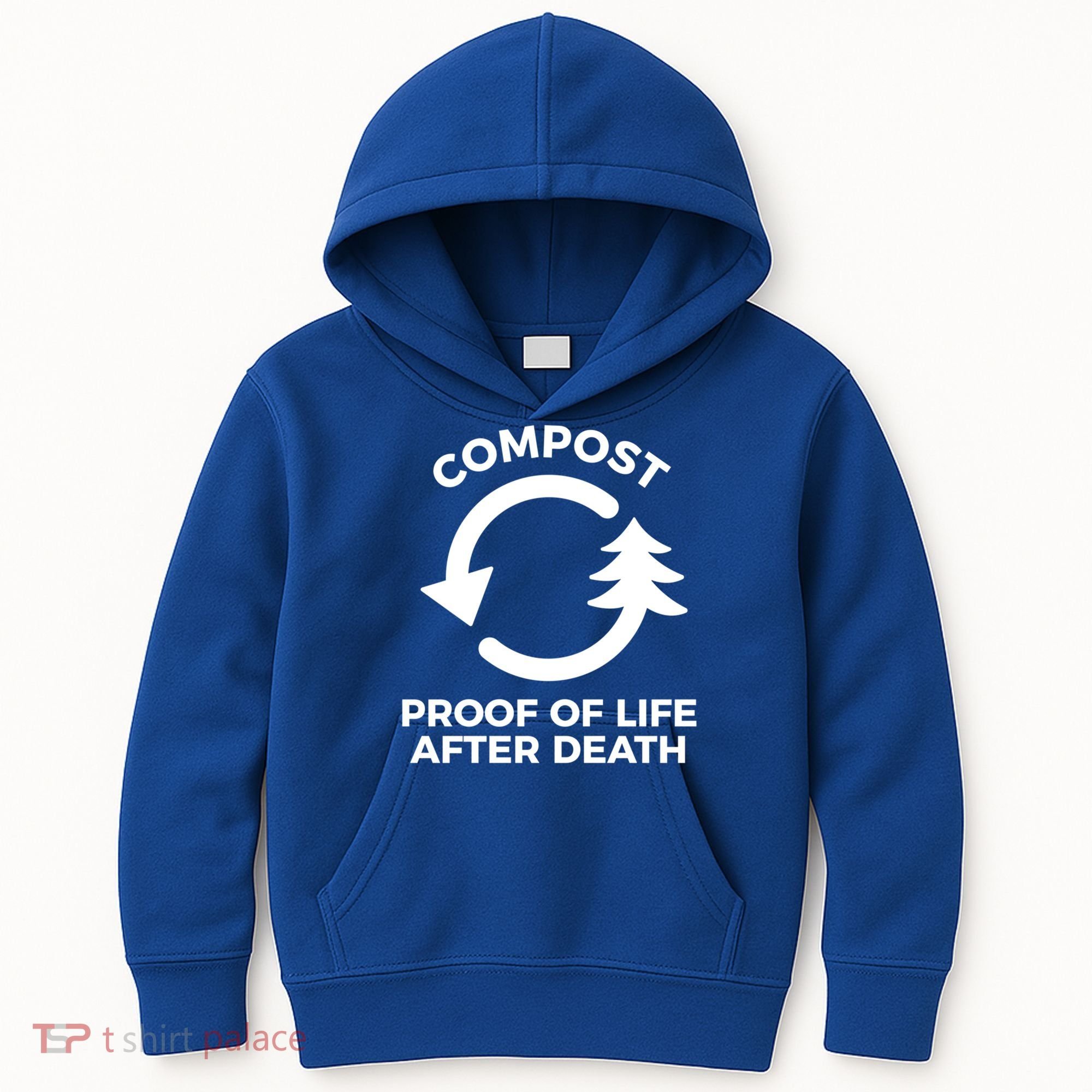 Compost Proof Of Life After Death Composting Gift Kids Hoodie