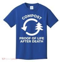 Compost Proof Of Life After Death Composting Gift Kids T-Shirt thumb 0