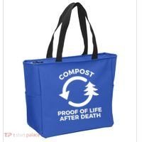 Compost Proof Of Life After Death Composting Gift Tote Bag thumb 2
