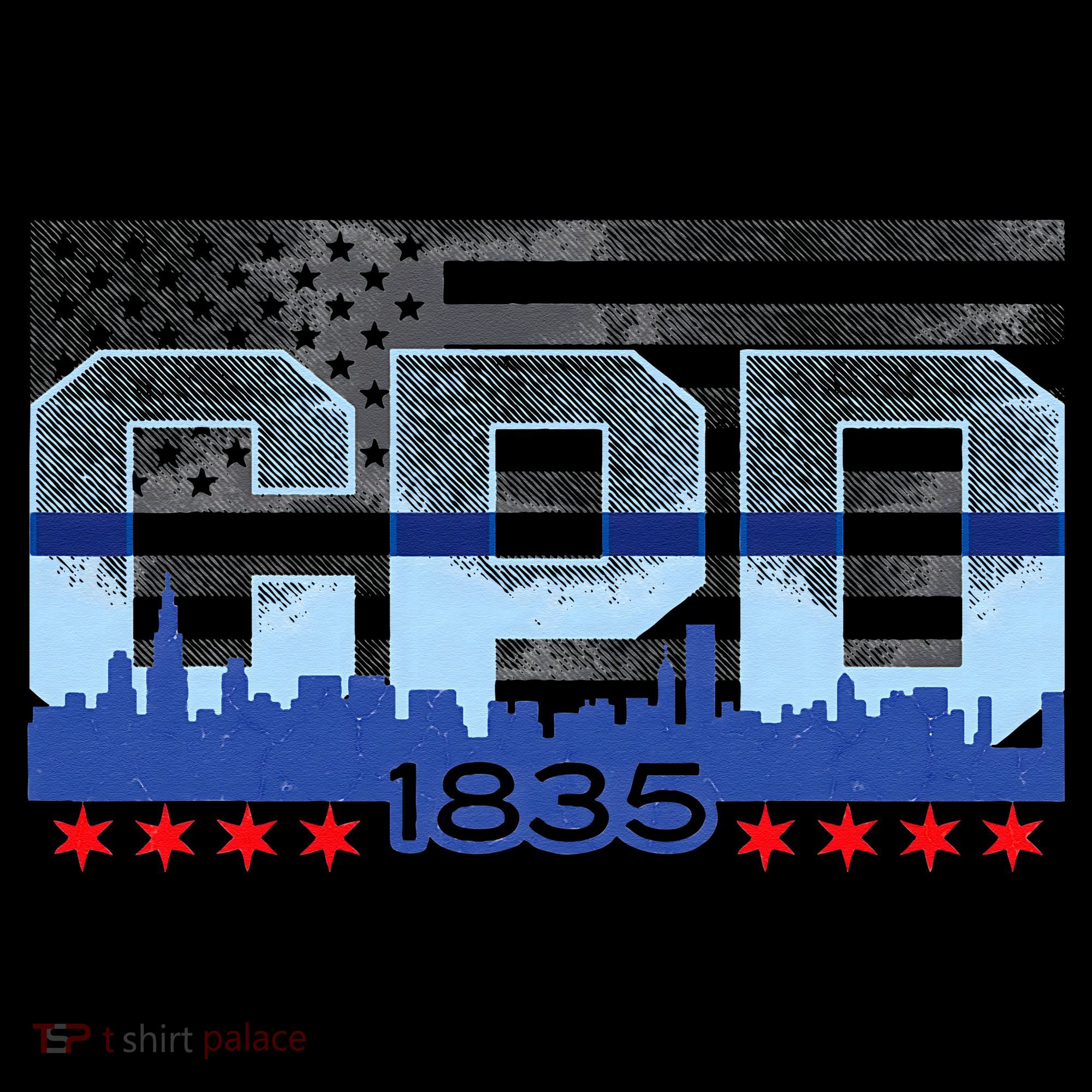 Chicago Police Officer Vintage CPD T-Shirt
