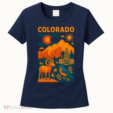 Colorado Peaks Of Greatness Women's T-Shirt