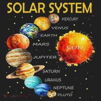 Cute Planets Of The Solar System  Women's Sweatshirt thumb 2