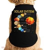 Cute Planets Of The Solar System  Doggie Tank thumb 0