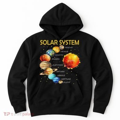 Cute Planets Of The Solar System  Hoodie