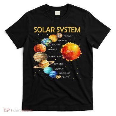 Cute Planets Of The Solar System  T-Shirt