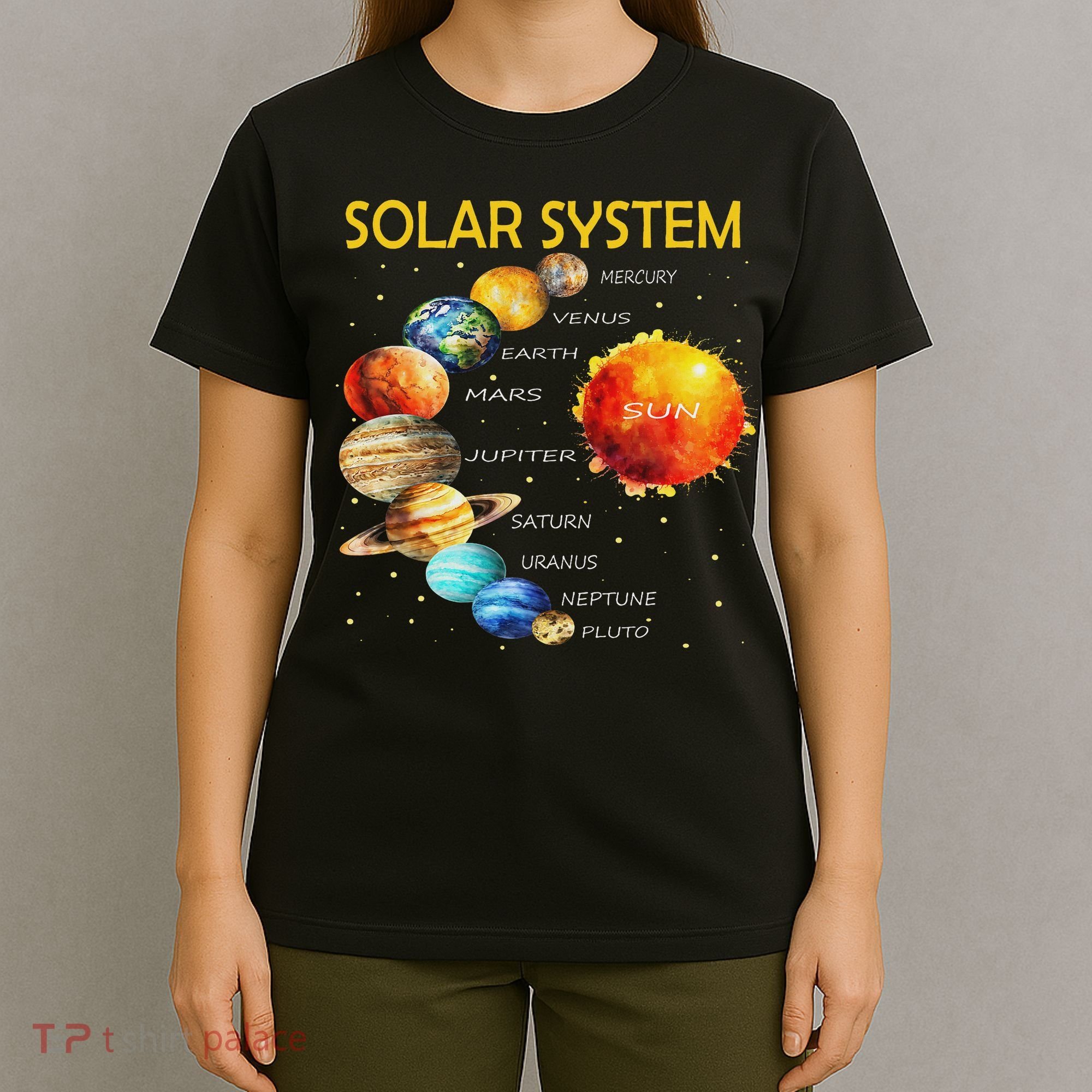 Cute Planets Of The Solar System  T-Shirt