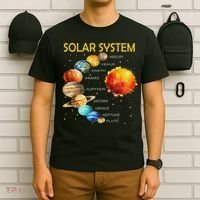 Cute Planets Of The Solar System  T-Shirt thumb 6