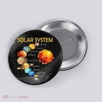 Cute Planets Of The Solar System  Button thumb 0