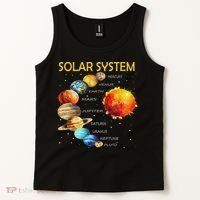 Cute Planets Of The Solar System  Tank Top thumb 2