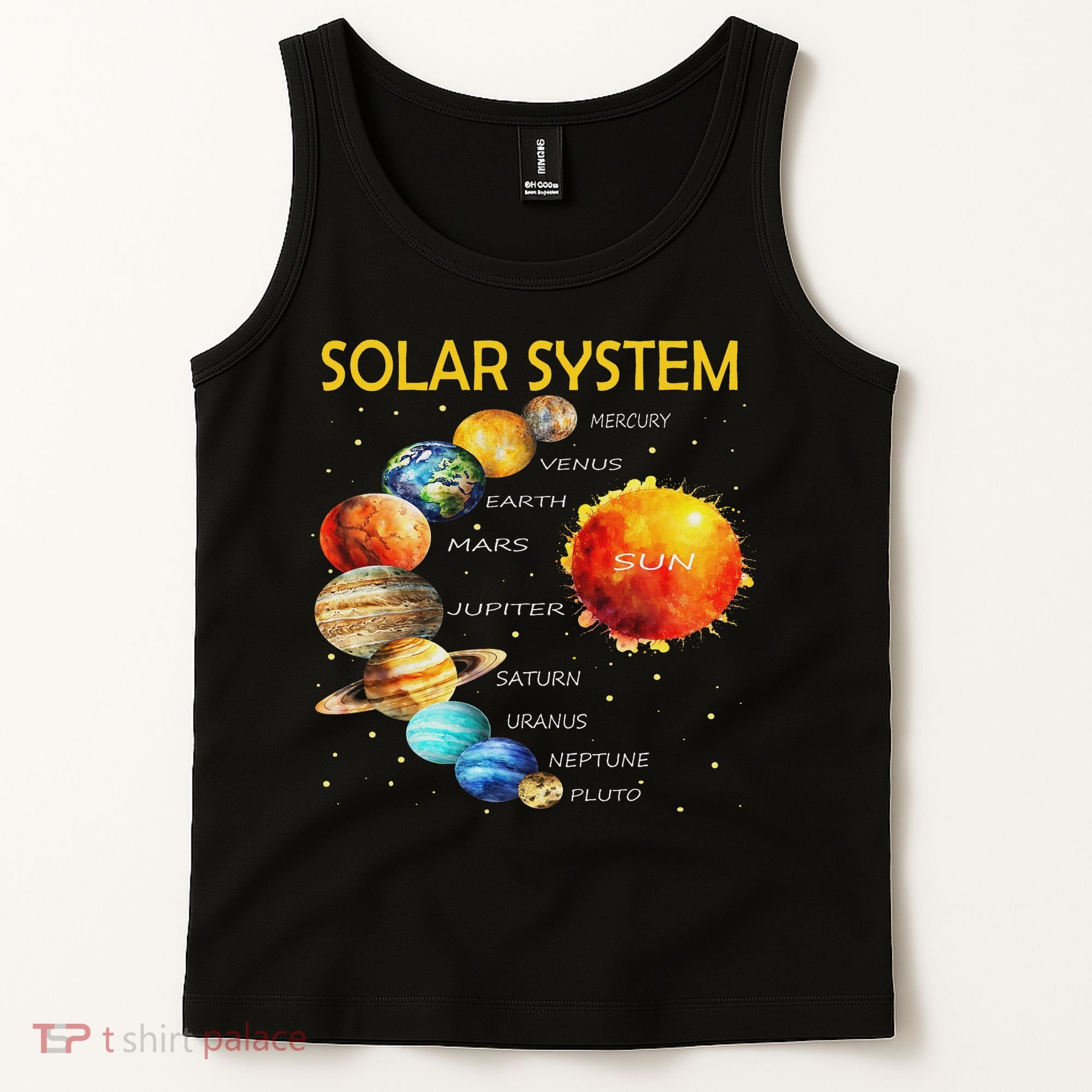 Cute Planets Of The Solar System  Tank Top