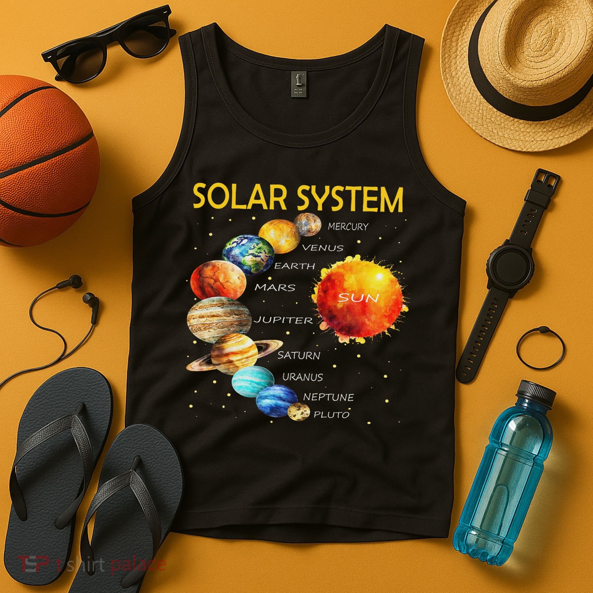 Cute Planets Of The Solar System  Tank Top