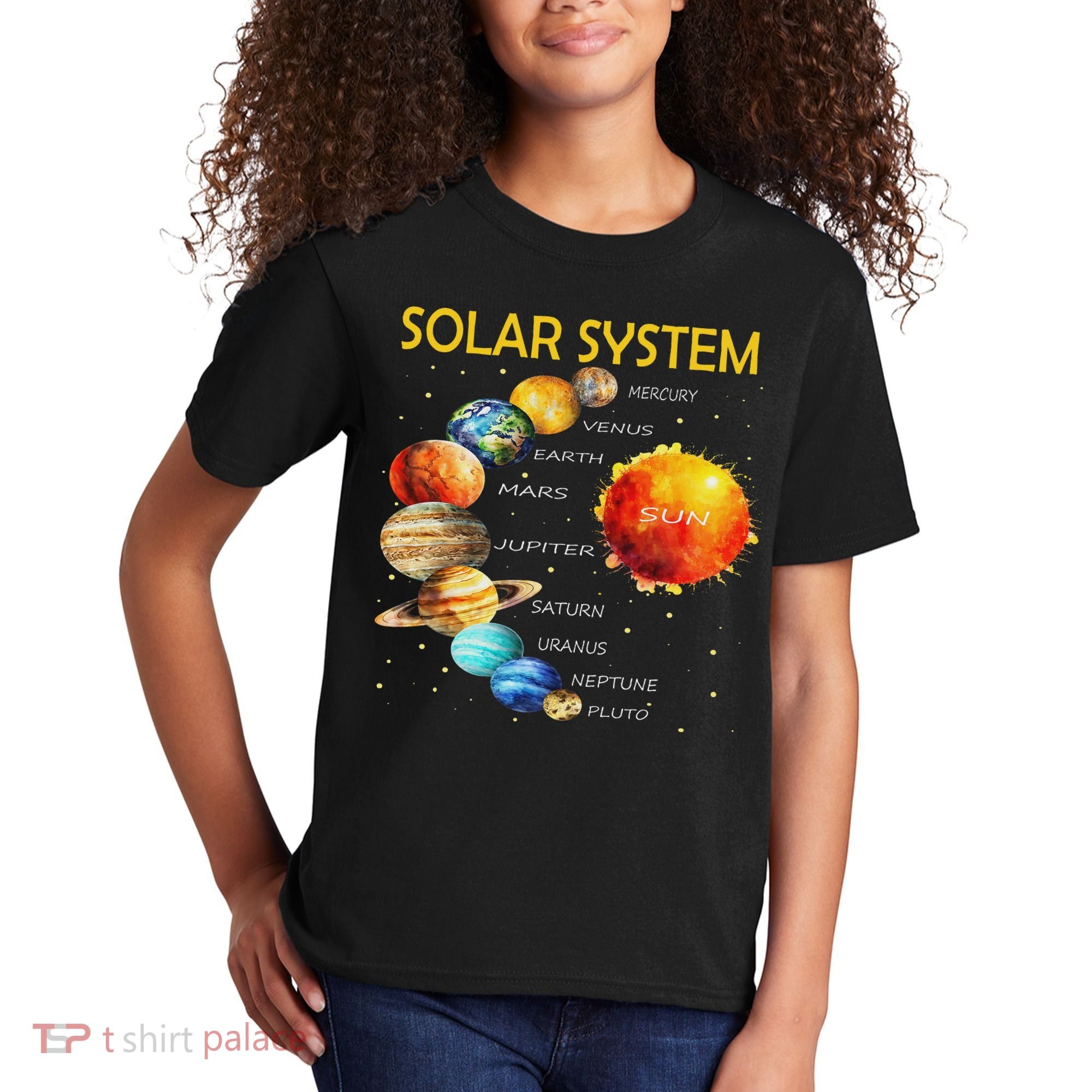Cute Planets Of The Solar System  Kids T-Shirt