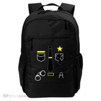 Cool Police Officer Costume Cop Policeman Backpack thumb 0
