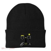 Cool Police Officer Costume Cop Policeman Beanie thumb 0