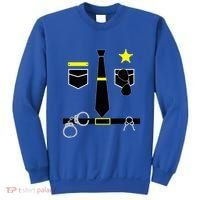 Cool Police Officer Costume Cop Policeman Sweatshirt thumb 0