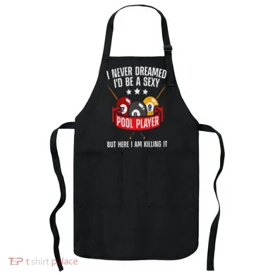 Cool Pool Player Design For  Pool Billiards Player Apron