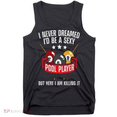 Cool Pool Player Design For  Pool Billiards Player Tank Top