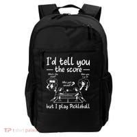 Confused Pickleball Player Funny Pickleball Backpack thumb 0