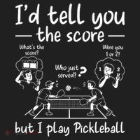 Confused Pickleball Player Funny Pickleball Beanie thumb 2