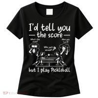 Confused Pickleball Player Funny Pickleball Women's T-Shirt thumb 0