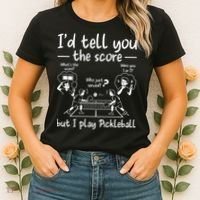 Confused Pickleball Player Funny Pickleball Women's T-Shirt thumb 2