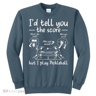 Confused Pickleball Player Funny Pickleball Sweatshirt