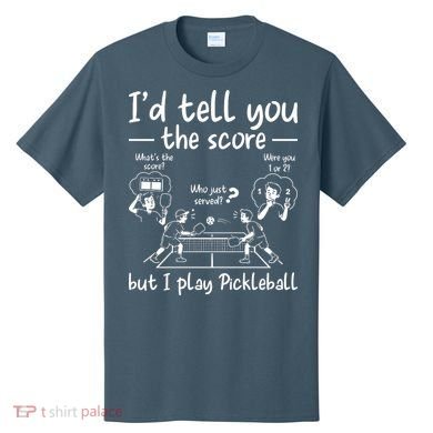 Confused Pickleball Player Funny Pickleball T-Shirt