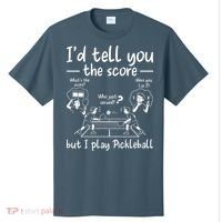 Confused Pickleball Player Funny Pickleball T-Shirt thumb 0