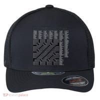 Crossword Puzzle Picture Flexfit Unipanel Trucker Cap thumb 0
