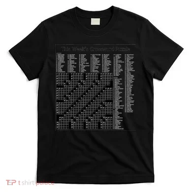 Crossword Puzzle Picture T-Shirt