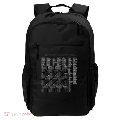 Crossword Puzzle Picture Backpack
