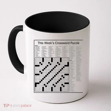 Crossword Puzzle Picture Coffee Mug