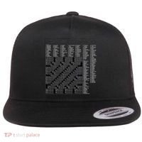 Crossword Puzzle Picture Flat Bill Trucker Hat thumb 0
