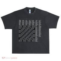 Crossword Puzzle Picture Urban Oversized Heavyweight T-Shirt thumb 0