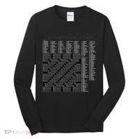 Crossword Puzzle Picture Tall Long Sleeve Shirt thumb 0