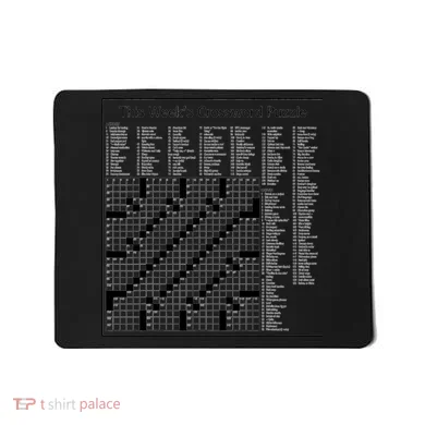 Crossword Puzzle Picture Mousepad