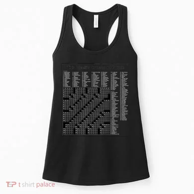Crossword Puzzle Picture Women's Tank Top