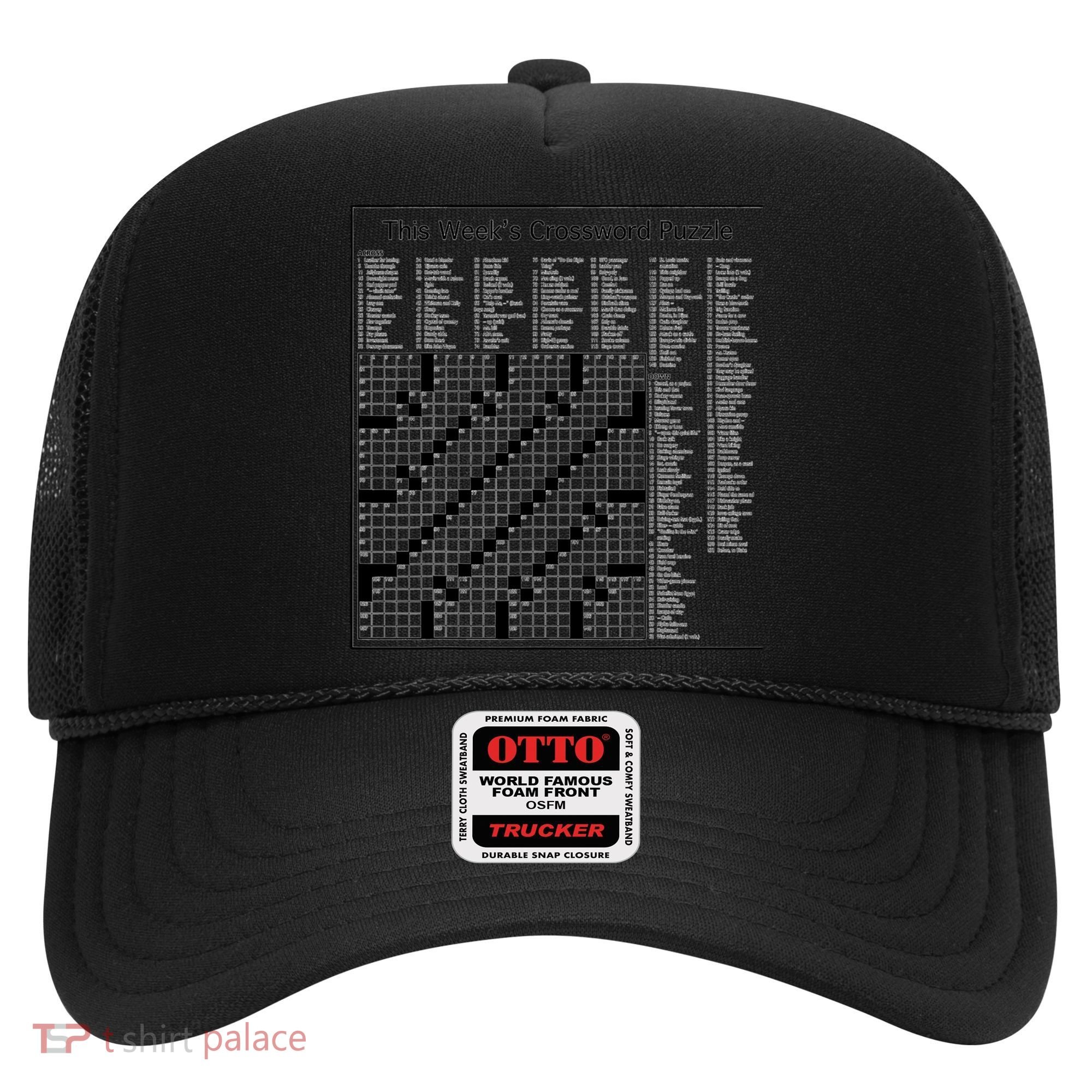 Crossword Puzzle Picture Hat