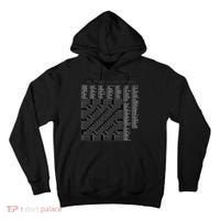 Crossword Puzzle Picture Tall Hoodie thumb 0