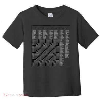 Crossword Puzzle Picture Toddler T-Shirt