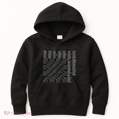 Crossword Puzzle Picture Kids Hoodie