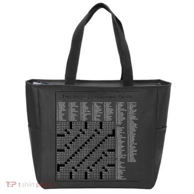 Crossword Puzzle Picture Tote Bag