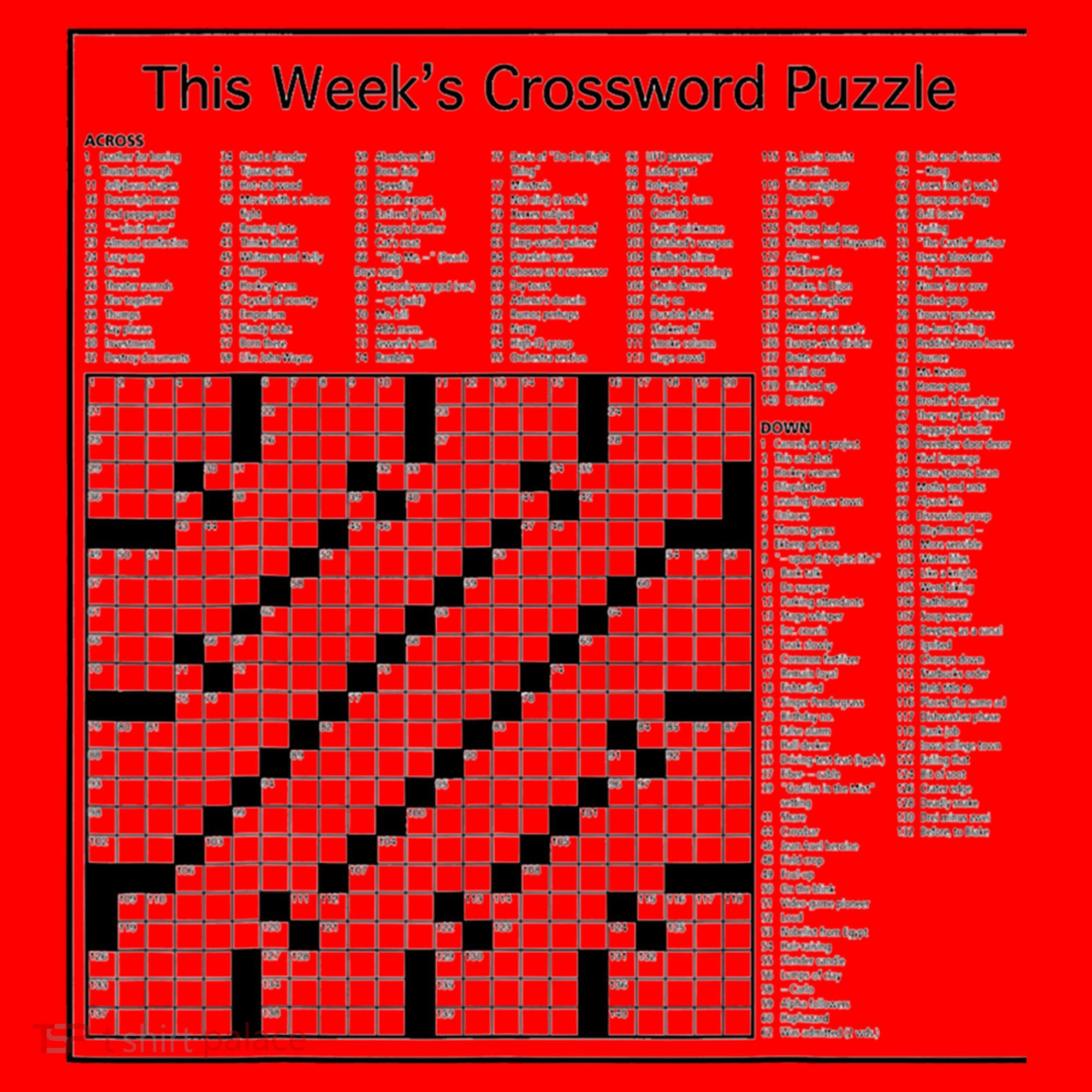 Crossword Puzzle Picture Santa Hat