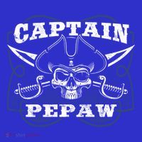 Captain Pepaw Pirate Skull Funny Grandpa Grandparents Day Cool Gift Mousepad thumb 1